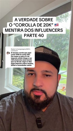 Replying to @luangregory385 a verdade sobre o Corolla de 20 mil nos EUA. Será que custa 20 mil mesmo? Da pra viver nos EUA com salario minimo? brasileirosnoseua #brasileirospelomundo #brasileirosnagringa #imigrantesbrasileiros