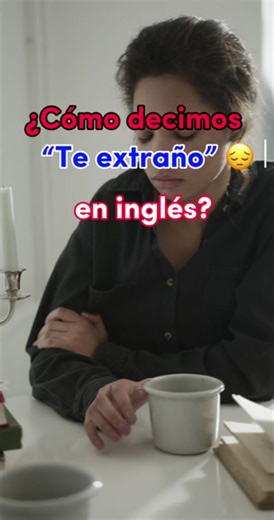¿Cómo decir “te extrano” en inglés? Sígueme si quieres aprender más #ingles #aprenderingles #inglesfacil #inglesonline #inglessinestres #inglesfluente #hablaringles #inglesintermedio