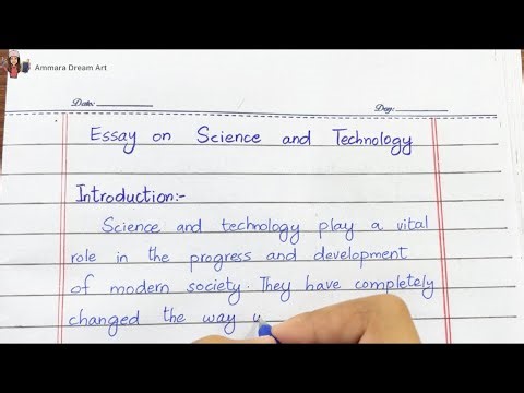 Essay on Science and Technology in English