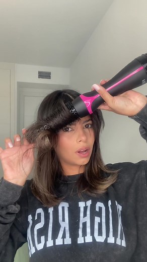 Súper recomendado para las niña de cabello corto 🤩 #hair #revlon #cepillorevlon