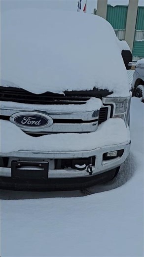 6.2L 2019 F350 Cold Start -22C - SAT FOR 2 WEEKS!