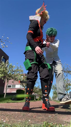 Bakugo Cosplay in Nice Weather