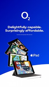 1K views · 24 reactions | Pick up iPad. From £11.77 a month. O2. Essential for living. | O2 | Facebook