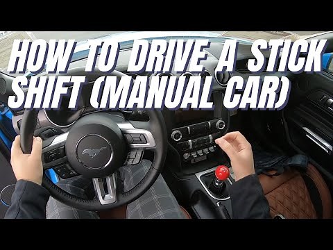 How to Drive a Stick Shift (Manual Car) in a Ford Mustang