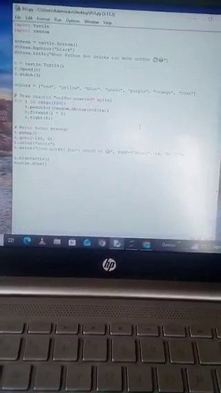 Me using Python turtle 🐢: start with “simple circle” 😂Next thing, I don draw full village map 🗺️💀Who else dey overdo small code? 🔥programming with python e sweet ohh✍️