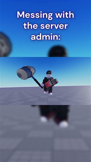 Messin with the server admin @acos_rbx @XSAnim#animationmemes #roblox #robloxmemes #moonanimator
