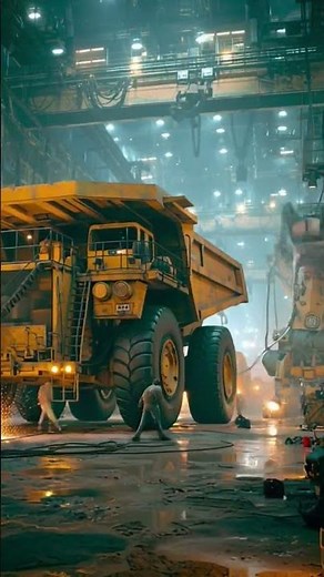 Epic Repair of a Giant Mining Machine! 🔧💥 Ultra Realistic 4K Animation