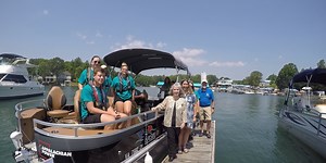 AEP Foundation donates new boat for Water Quality Monitoring Program