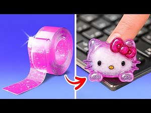 DIY COOL FIDGET : Craft Your Own DIY Squishies By 123 GO!