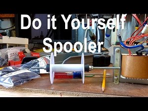 Do it yourself wire cord spooler/Winder