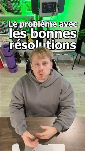 The problem with good resolutions...