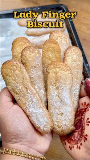 Lady Finger Biscuits😋👌 #shorts #biscuit