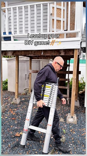 Big jobs, small storage. The VEVOR Telescoping Ladder extends to 18.5 ft but folds down to just a fraction of its size. Perfect for apartments, garages, and RVs!🔧🏡 🛒 𝗢𝗿𝗱𝗲𝗿 𝗵𝗲𝗿𝗲: https://s.vevor.com/QTZAYU 🏷️ 𝗖𝗼𝗱𝗲: 𝗩𝗜𝗣𝗙𝗔𝗡𝟱 (Extra 5% off) #VEVOR #VEVORDIY #DIYProject #HomeDIY #ladder #telescoping | VEVOR Home Improvement