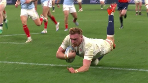 VIDEO. Journée 5 : d'une interception, Ollie Chessum relance (une nouvelle fois) tout - Tournoi des Six Nations de Rugby