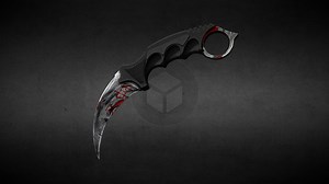 Karambit | Nimbus - 3D model by ENT1T7