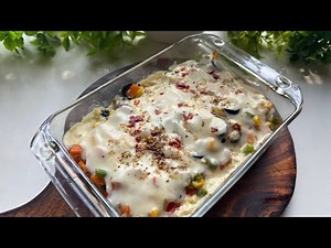 Indian-Style Lasagna Recipe | Cheesy Veg Lasagna at Home | SRS Kitchen