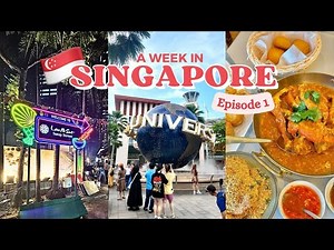 First time in SINGAPORE vlog 🇸🇬 | Top things to do and best places to eat