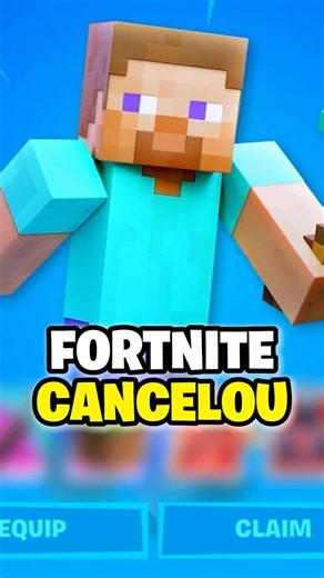 Did Fortnite cancel its partnership with Minecraft?