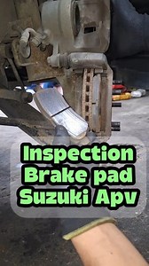 160K views · 1.6K reactions | Inspection Brake pads Suzuki Apv #reels #fbpro #brakepads #brakesystem #discbrake #suzukiapv #suzuki #maintenance #usedcar #autoservice #autolife #automobile #automechanic #fypシ゚viralシ @sorotan | Yadi Rosicky | Facebook