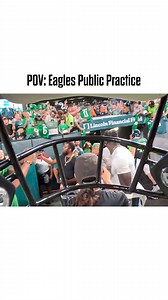 You've never seen Public Practice like this | Philadelphia Eagles