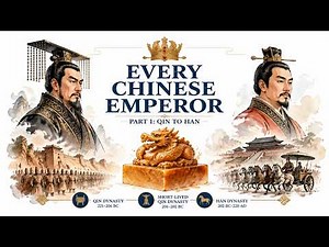 Every Chinese Emperor Explained (Part 1: Qin to Han): What History Books Leave Out