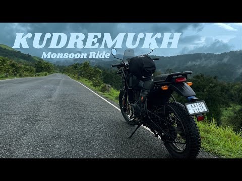 BIKE RIDE TO KUDREMUKHA | Monsoon Adventure on Royal Enfield Himalayan 411