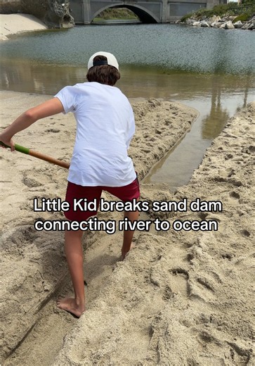 Kid Connects River to Ocean, Satisfying Sizzle