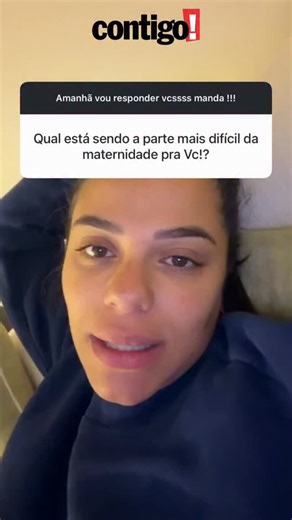 CONTIGO! on Instagram: "Qual é a parte mais difícil da maternidade para Key Alves? A jogadora de vôlei contou que as madrugadas têm sido desafiadoras. Para você que já é mãe, qual foi o maior desafio? 📽 @keyalves"
