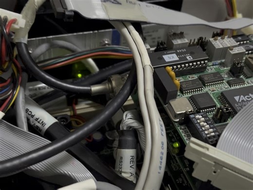 今天测试一个复杂的控制计算机，NOVELLUS Concept 2 speed机台上的MC3控制器