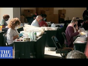 ELECTION 2020: Ballots are counted in crucial Fulton County, Georgia