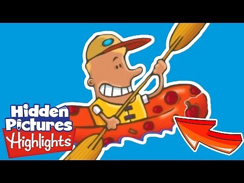 CRAZY RIVER | Hidden Pictures Puzzles | Kids Videos | Highlights