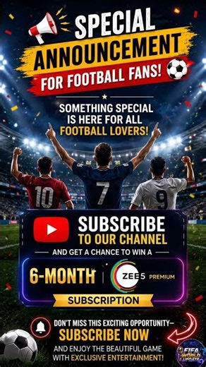 🎉 Win 6 Months of ZEE5 Premium FREE! ⚽ Subscribe Now!
