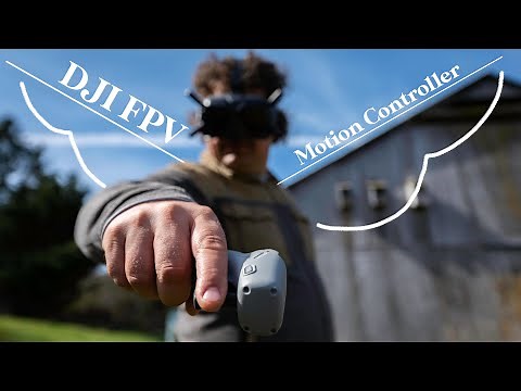 DJI FPV Motion controller - Setup Guide & First Flight!