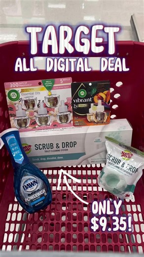 Target digital coupon stack gets 50 dollars in home care for under ten