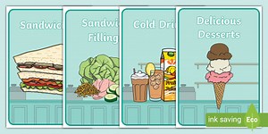 Cafe Display Posters