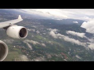 Iberia a340-600 (EC-LEV) despegue/takeoff SJO/MROC