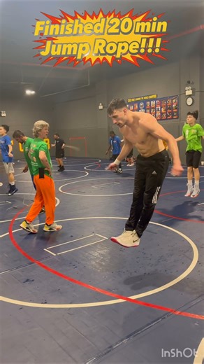 20 minutes jump rope with Coach Mike!!! #shorts