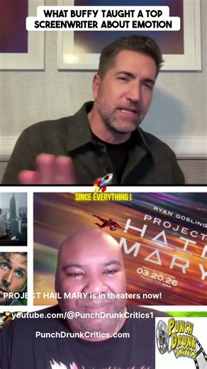 PROJECT HAIL MARY writer Drew Goddard on what he learned during his time writing BUFFY 🧛‍♀️✨