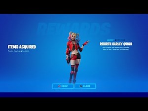 HOW TO GET REBIRTH HARLEY QUINN SKIN IN FORTNITE!