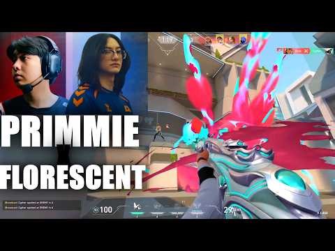 Primmie X Florescent: Best aimers in VALORANT