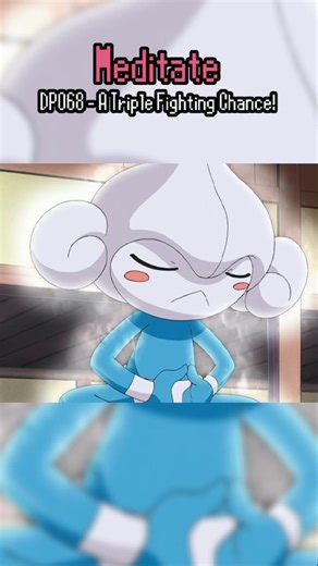 EVERY Move Used by Maylene’s Meditite 🧘 #pokemon