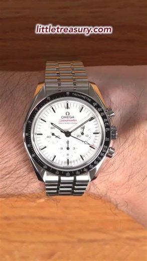 Here is what I think about the OMEGA White dial Speedmaster Moonwatch