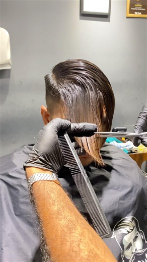 ASMR Long Haircut video : #asmr #asmrhaircut #fyp #foryou