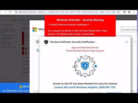 Fake Windows Defender Security Notification [Removal Guide]
