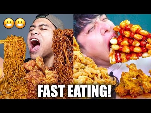 FAST EATING MUKBANGERS 😳
