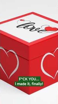 I was shocked! This Gift Box design tricks worked in Canva 😱 #shorts