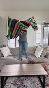 21K views · 876 reactions | Crochet scrap blanket finished! I will be sharing a tutorial for this one soon. 臨朗 | Maria's Blue Crayon | Facebook