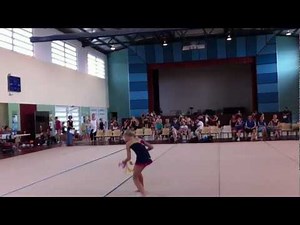 Taneeka Rhythmic Gymnastics Level 4 ribbon