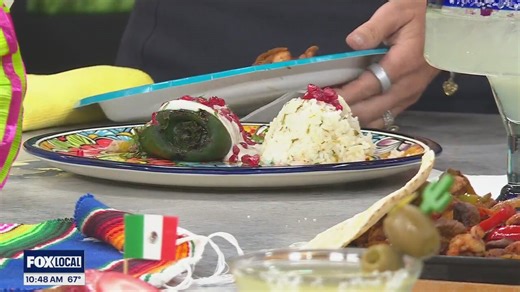 Mezcal Mexican Bar + Kitchen makes Chiles en Nogada for Mexican Independence Day