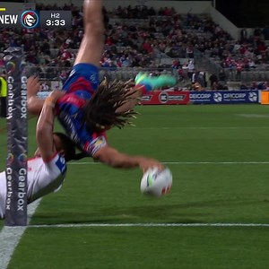 WHAT JUST HAPPENED 🤯 #NRLDragonsKnights | NRL